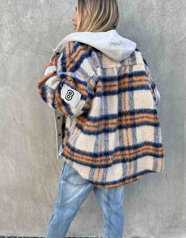 Hooded lumberjack jacket shop
