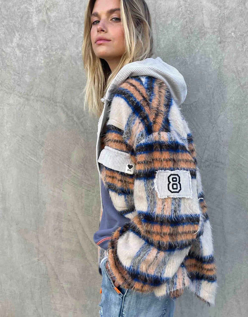 Lumberjack hooded jacket hotsell