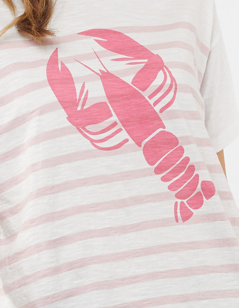 Lobster Stripe S/S Tee