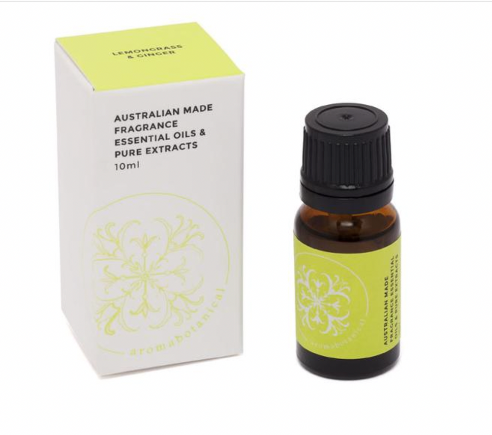Essential Oils & Pure Extracts - Lemongrass & Ginger