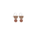 Down To Earth Small Stack Drop Earrings
