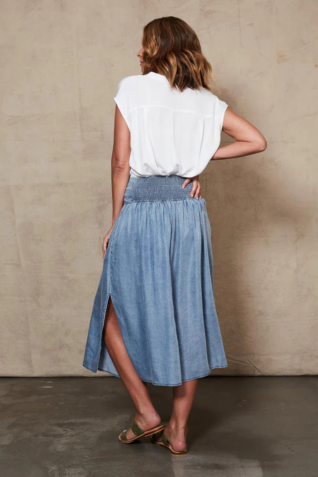 Amity Skirt - Denim