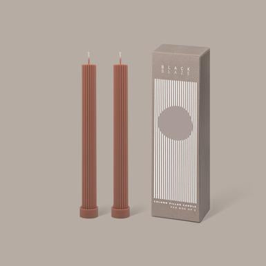 Column Pillar Candle Duo