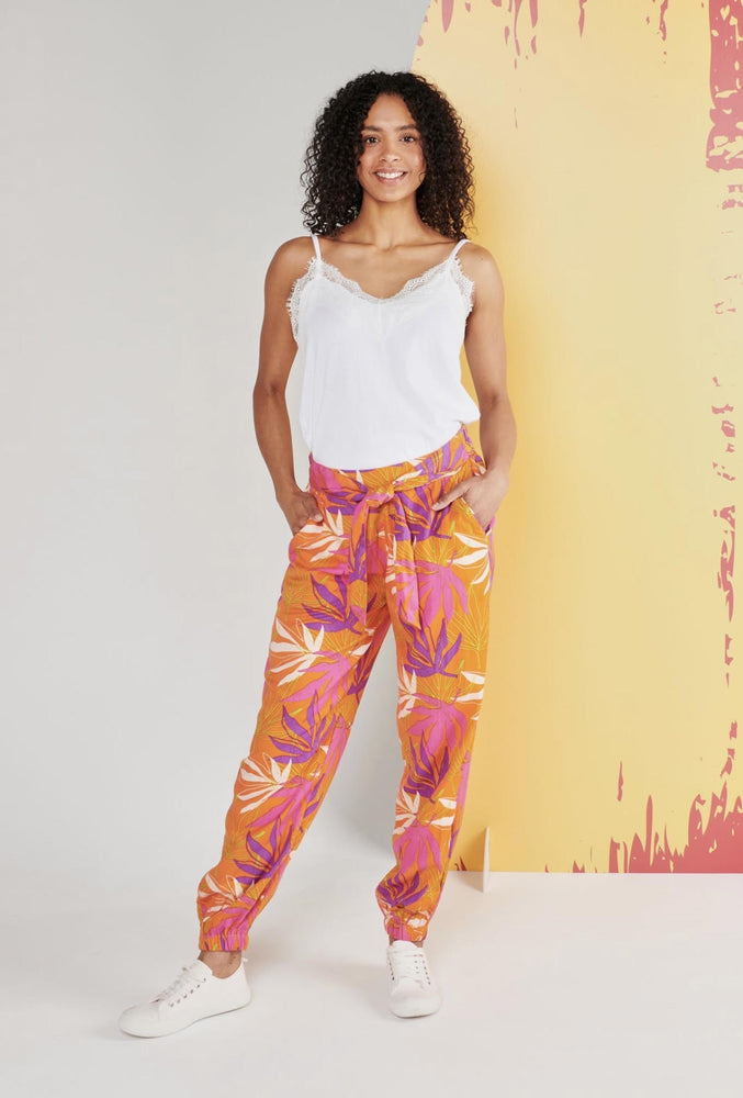COVER STORY Trousers and Pants  Buy COVER STORY Blue Tropical Print Wide  Trousers Online  Nykaa Fashion