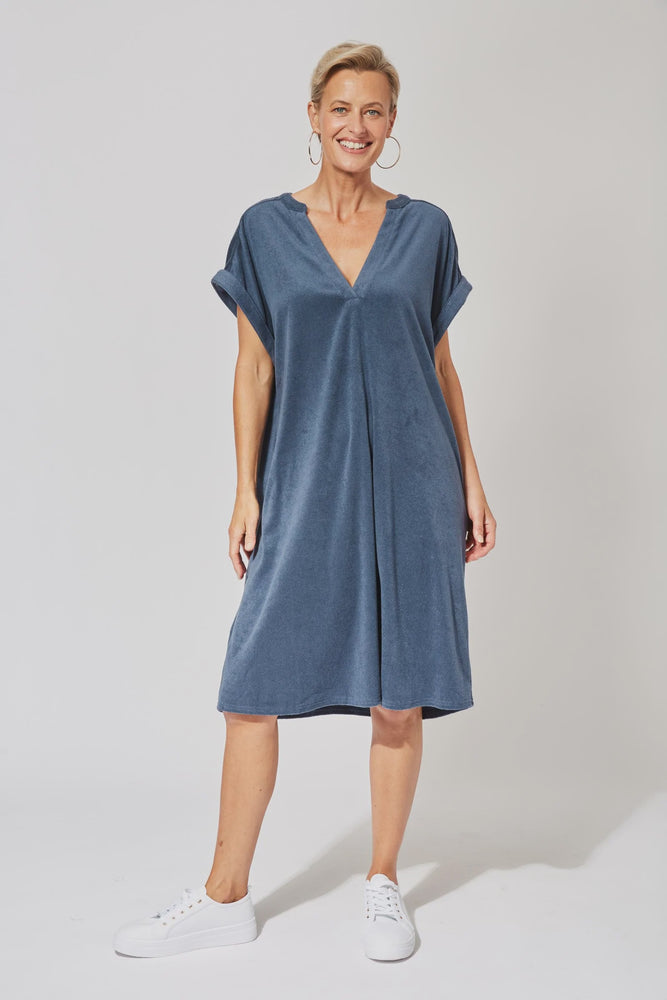 Maluku Dress - Indigo